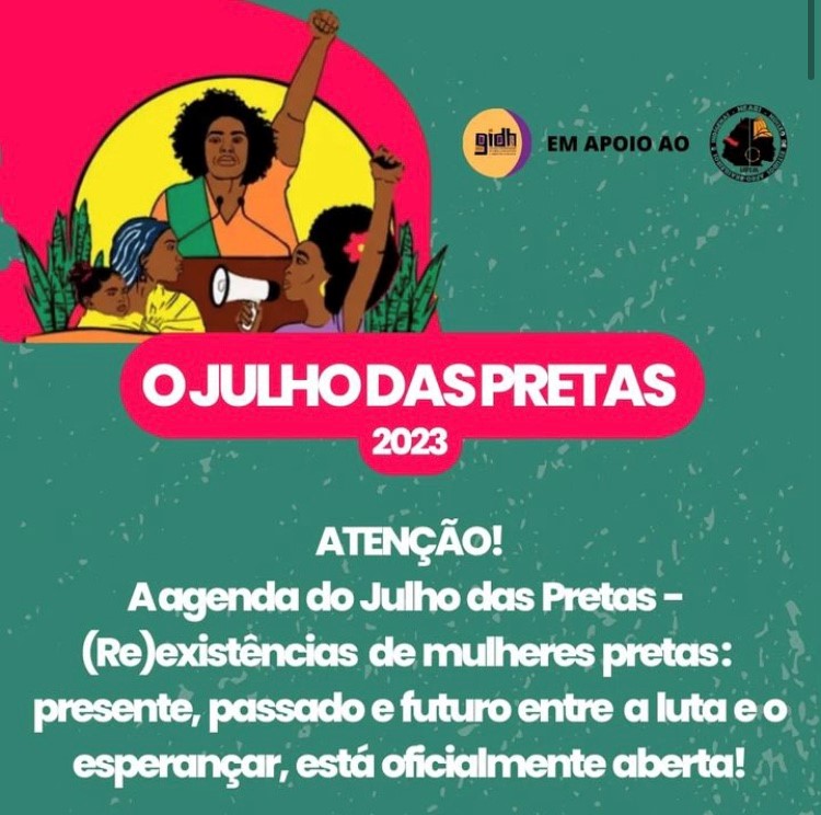 Programação Julho das Pretas tem início nesta quinta (13