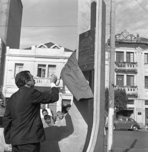 Inauguração de Obelisco em Comemoração ao Aniversário de 10 anos da UFSM