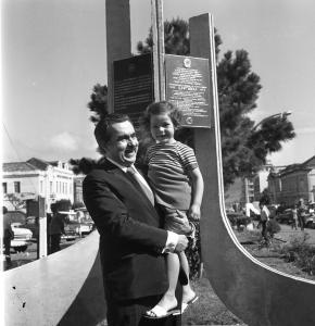 Inauguração de Obelisco em Comemoração ao Aniversário de 10 anos da UFSM
