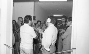 Inauguração da Rádio Universidade 800 AM na Cidade Universitária