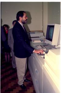 Solenidade de Instalação e Inauguração da nova impressora gráfica “Publicadora Digital Docutech 135”