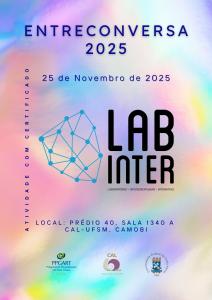 Imagem vertical, que consiste no cartaz de divulgação do evento.