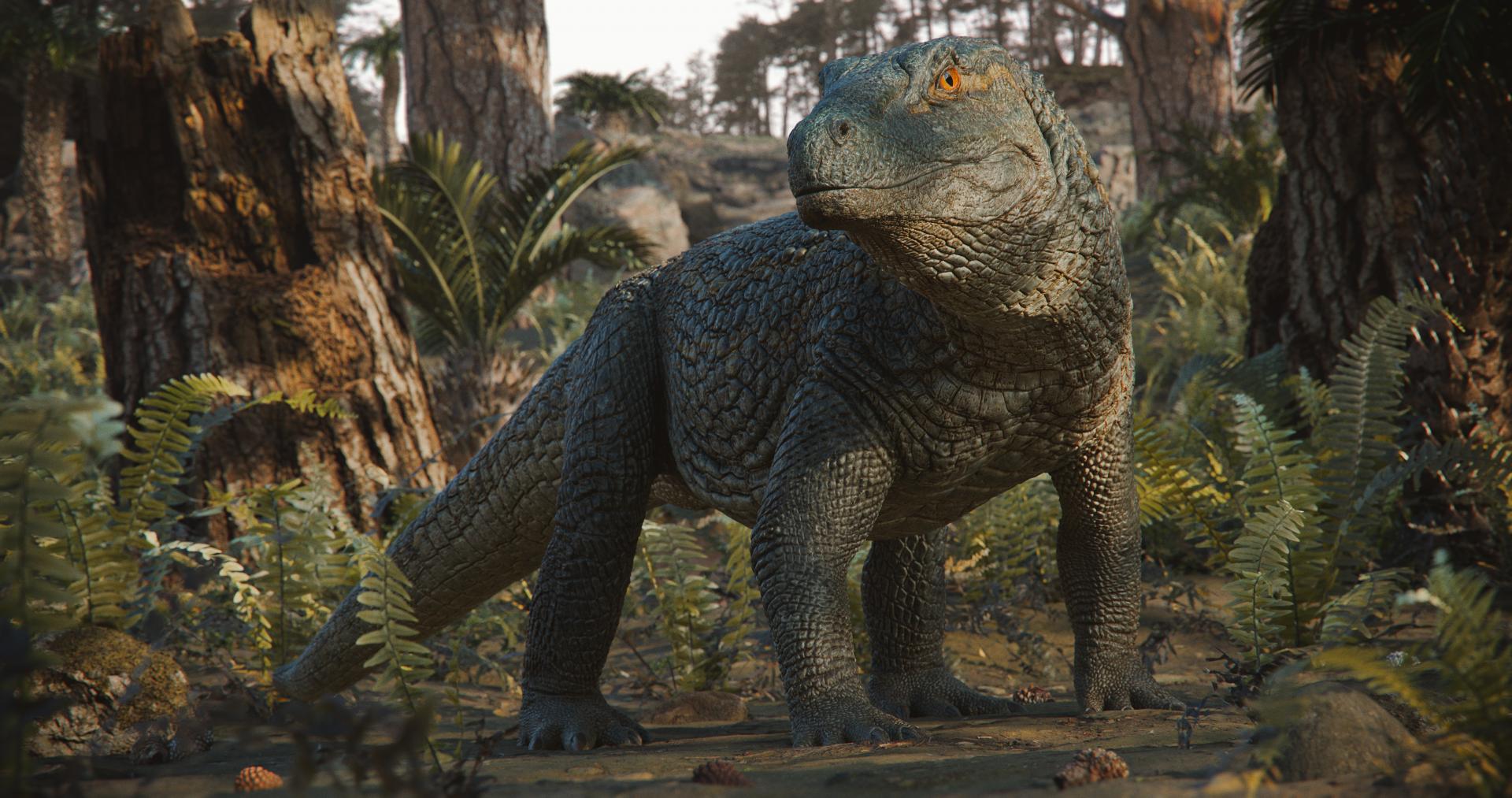 Tainrakuasuchus bellator viveu há cerca de 240 milhões de anos (Imagem: Caio Fantinia)