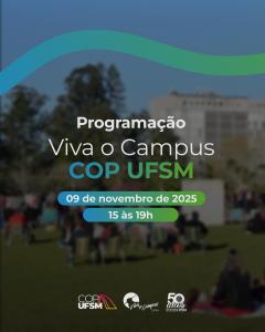 Imagem vertical, que consiste no cartaz de divulgação do evento.