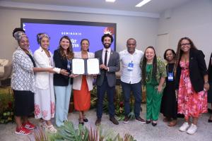 O prêmio foi lançado oficialmente na última quinta-feira (27), durante o Seminário Rotas Negras 2025, realizado em Brasília