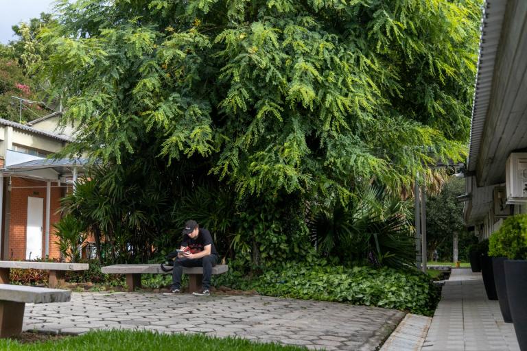 2º dia de provas do Vestibular (Foto: Felippe Richardt)