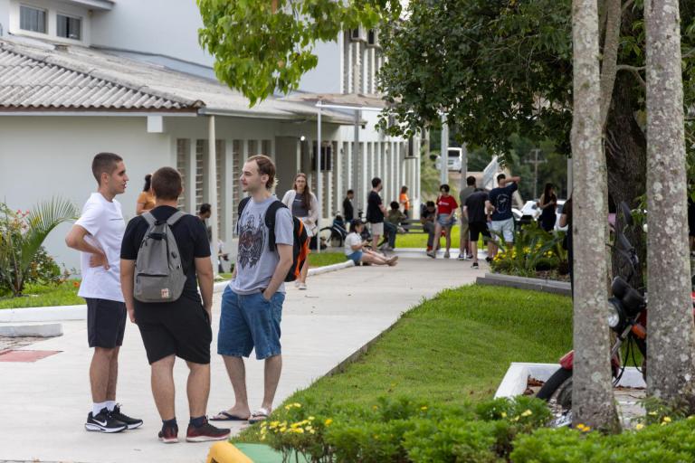 2º dia de provas do Vestibular (Foto: Felippe Richardt)