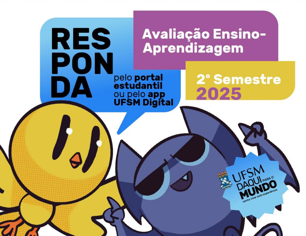 Cartaz de divulgação da Avaliação de Ensino-Aprendizagem