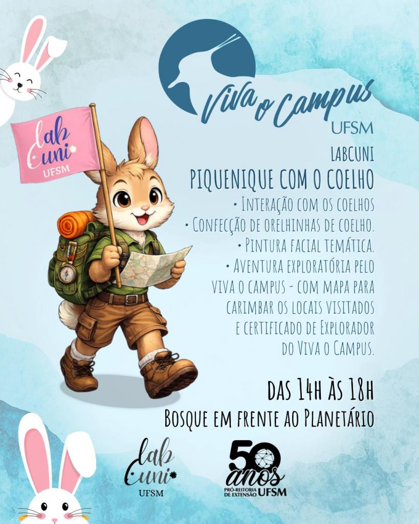 Cartaz de divulgação do evento.