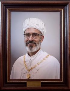 foto do Ex-reitor Luciano Schuch
