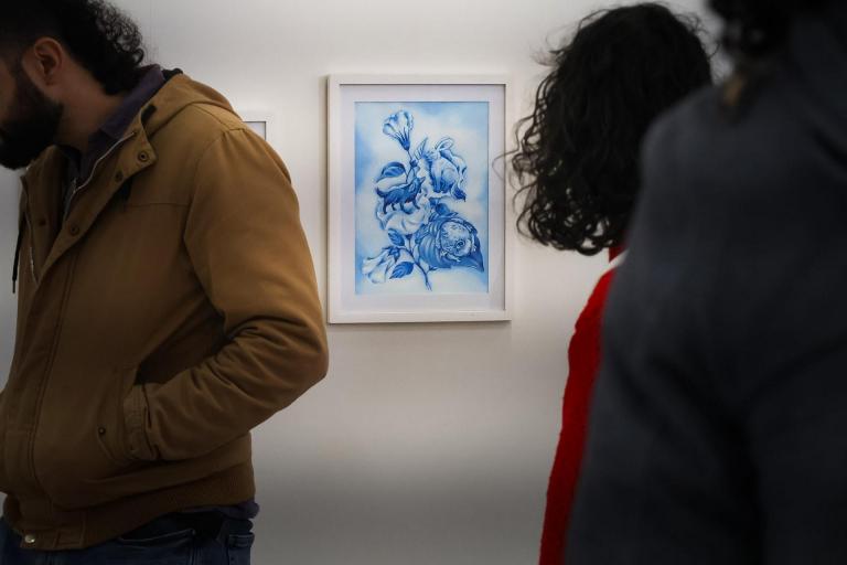 Exposições no Acervo Artístico da UFSM (Foto: Mathias Ilnicki)