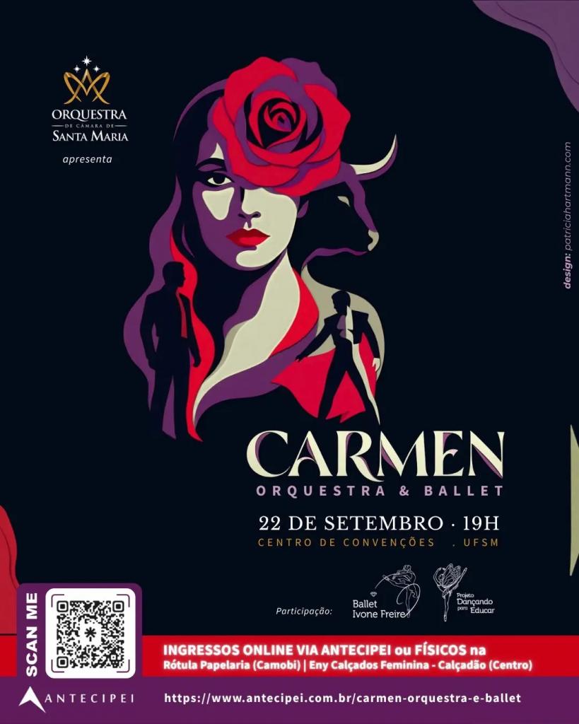 Cartaz do espetáculo.