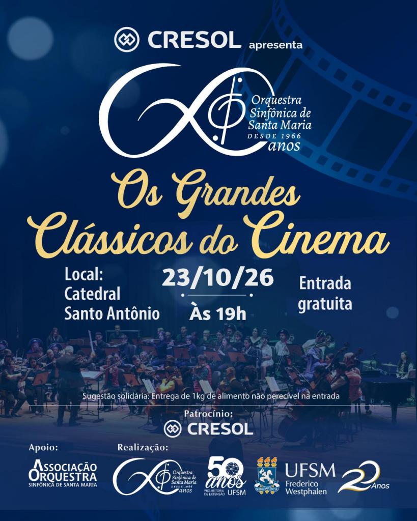 Cartaz do evento.