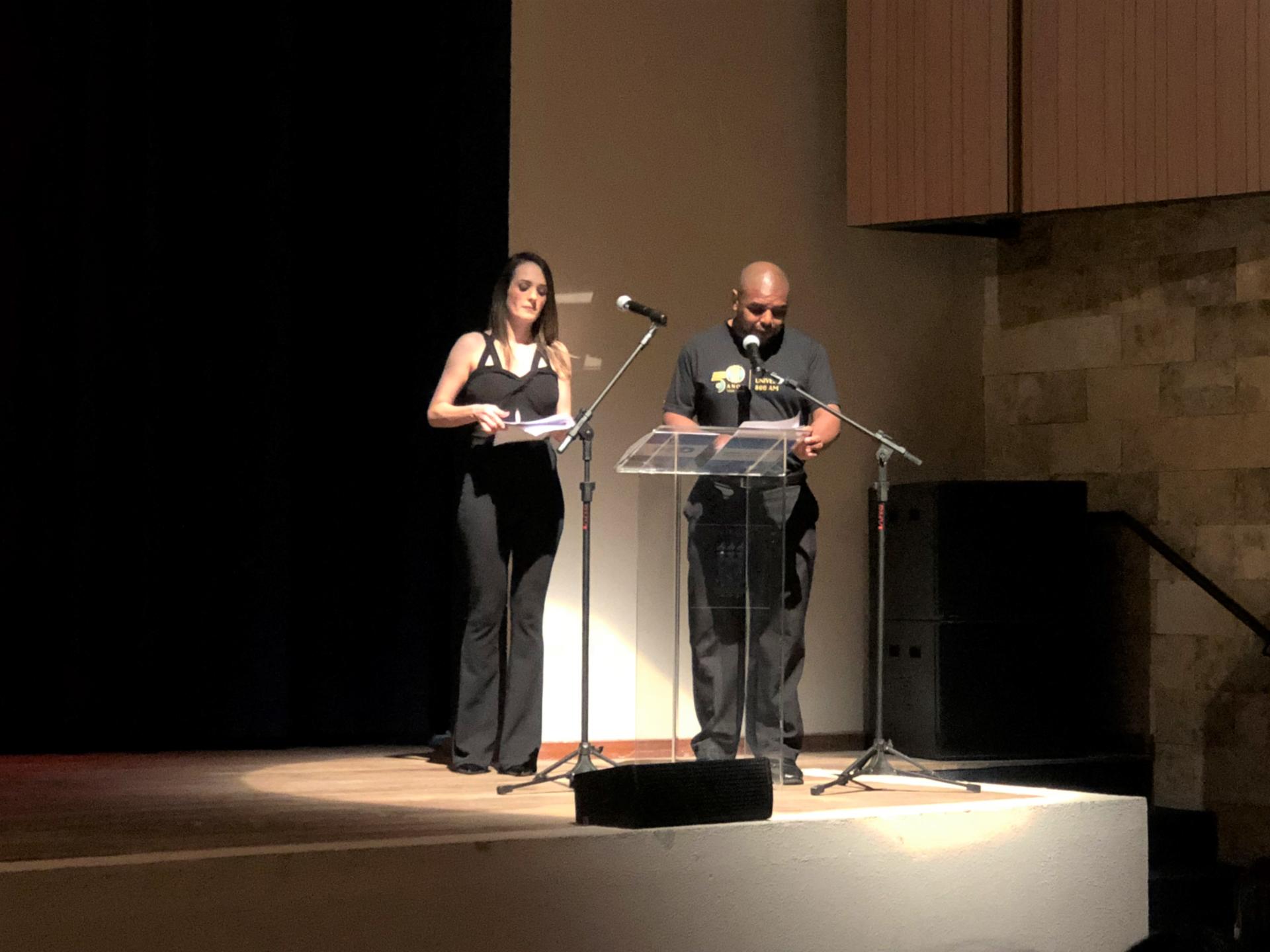 Tiane Tambara e Rodrigo Santiago