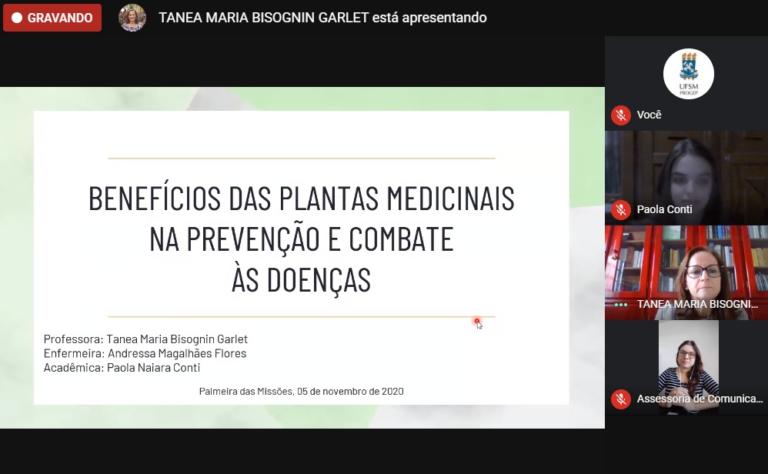 05.11 - Palestra Os benefícios das plantas medicinais na prevenção e combate às doenças