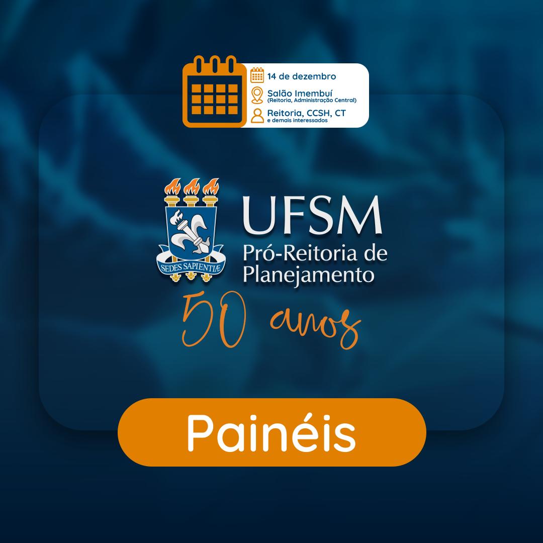 Imagem decorativa, fundo azul e tons ocres: PROPLAN Paineis