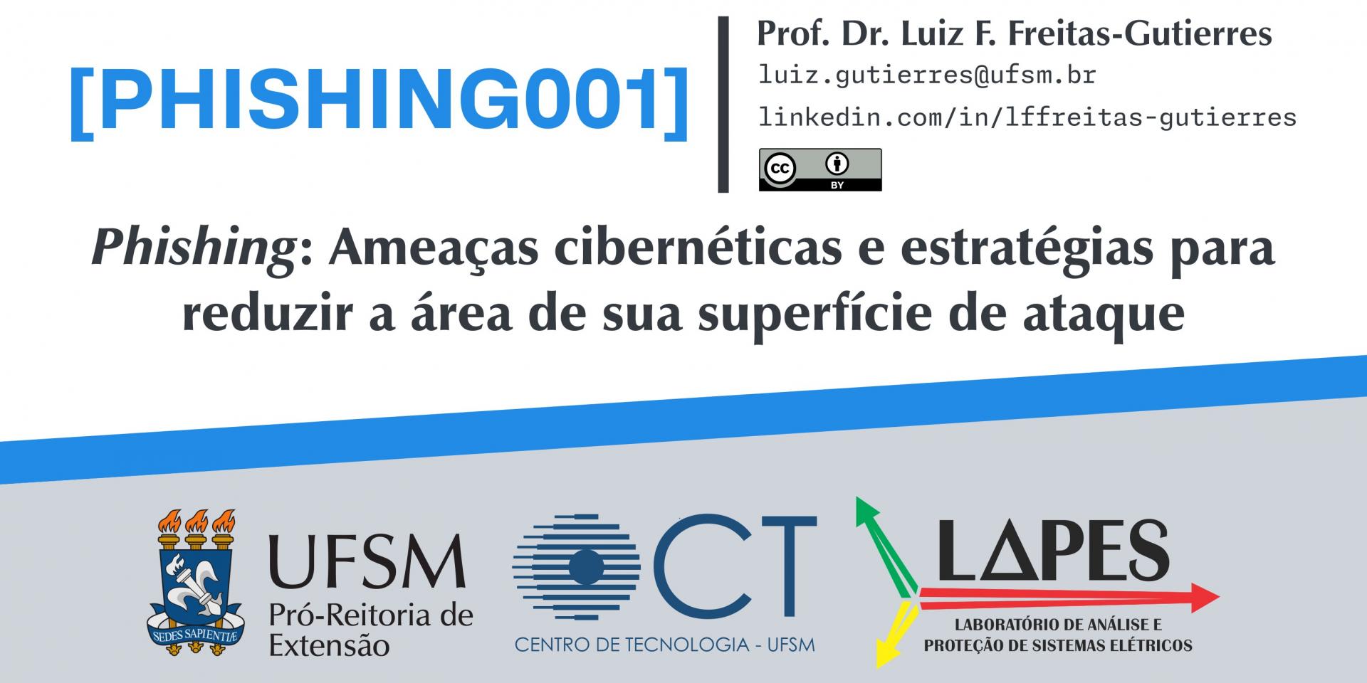 Ilustração do treinamento “Phishing: Ameaças cibernéticas e estratégias para reduzir a área de sua superfície de ataque