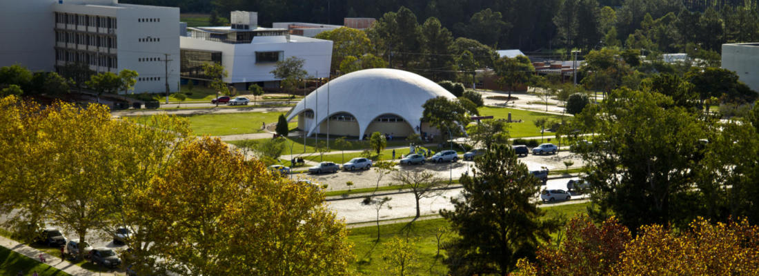 Há 50 anos, o Planetário da UFSM é um espaço de disseminação do conhecimento de Astronomia e outras ciências (Foto: Felippe Richardt - UFSM.2014.034.017.AN)