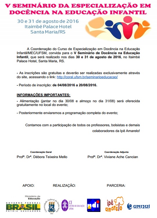 convite especialização