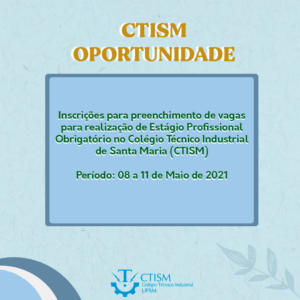 Oportunidades – CTISM