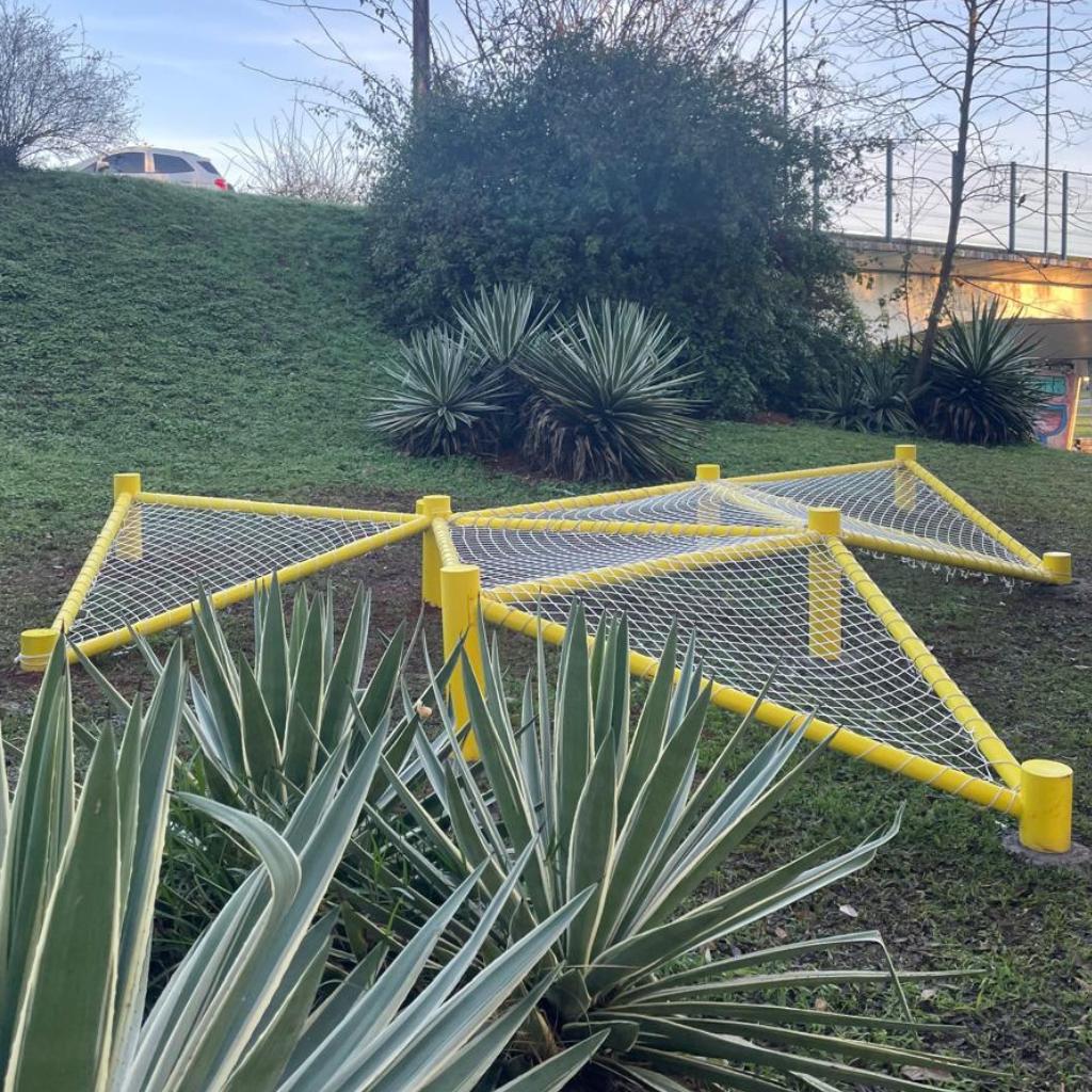 Redário em frente ao RU I