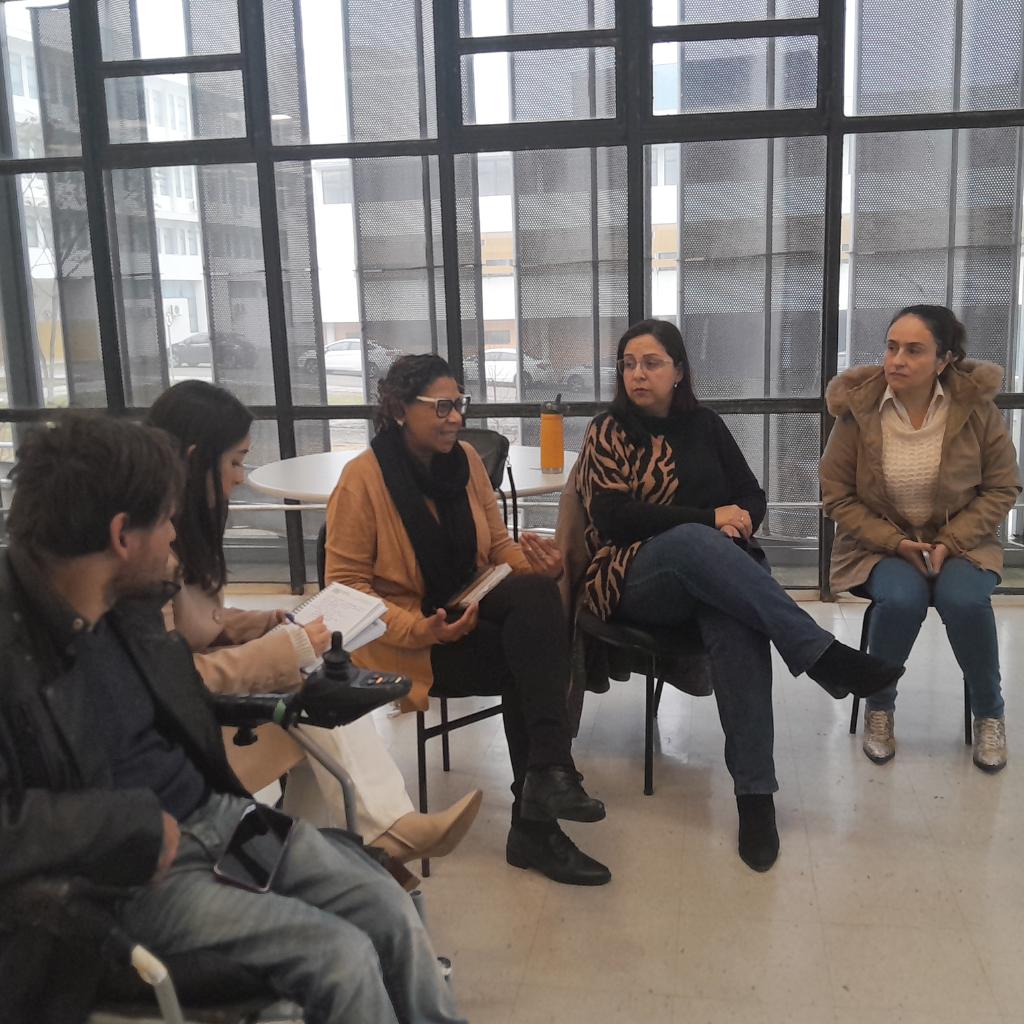 Reunião com representações estudantis