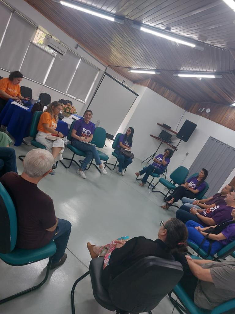 fotos da visita da pró-reitoria de extensão aos campi fora de sede