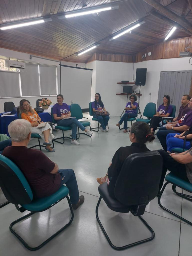 fotos da visita da pró-reitoria de extensão aos campi fora de sede