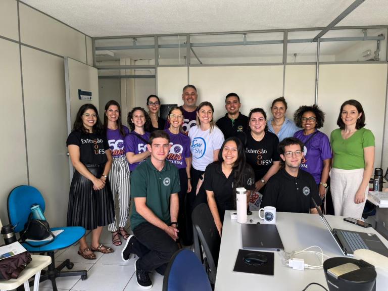 fotos da visita da pró-reitoria de extensão aos campi fora de sede