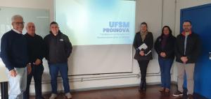 Equipe da Proinova no Campus de Palmeira das Missões