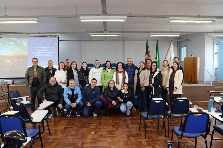 Equipe da PRPGP no Campus de Palmeira das Missões