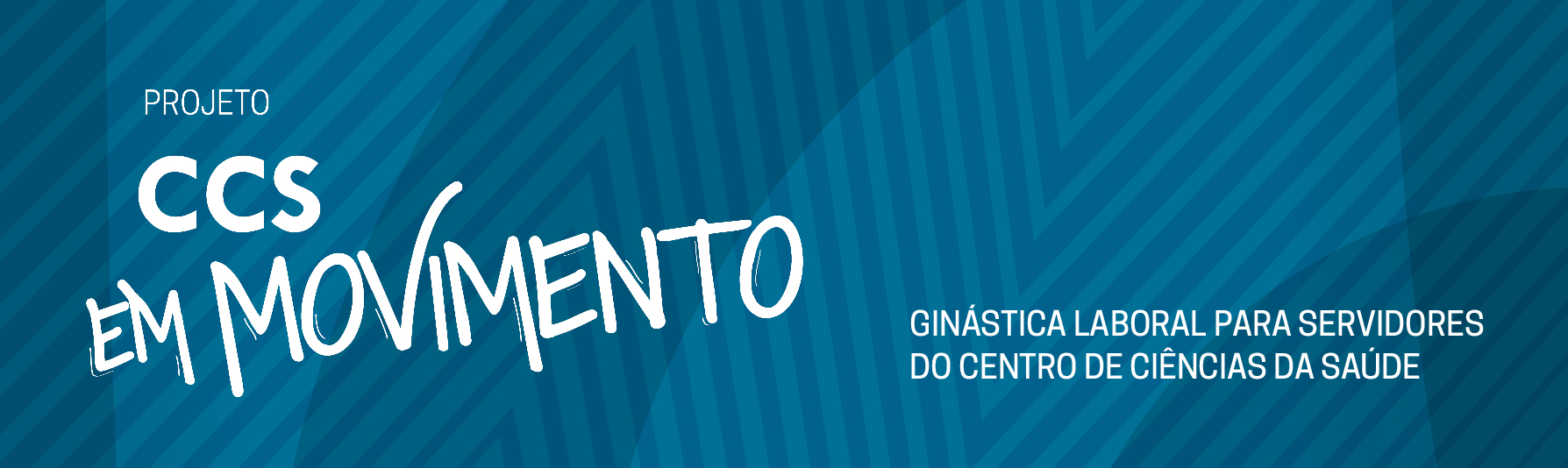 Projeto CCS em Movimento banner para site