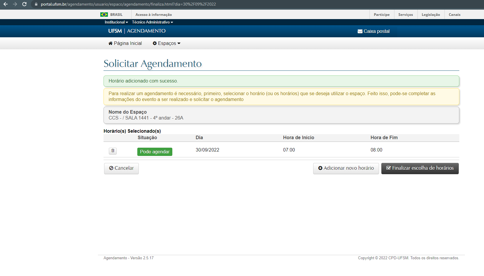 Tutorial De Agendamento CCS tutorial-de-agendamento-ccs