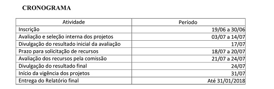 cronograma fien 2017