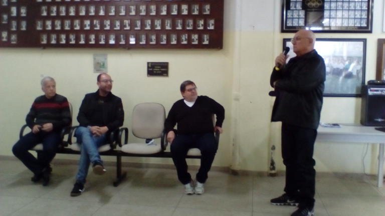 Prof. Milvo Prevedello relembra as dificuldades enfrentadas e as conquistas dos pioneiros