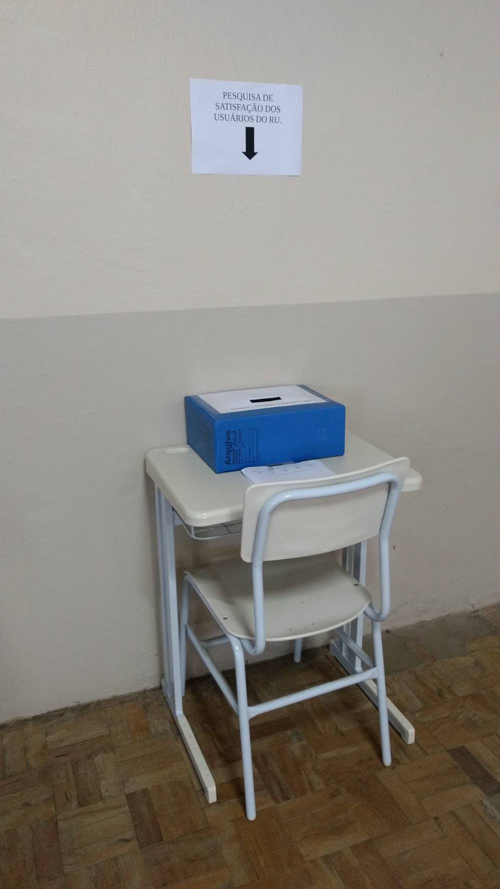 Caixa de Sugestões do RU 1