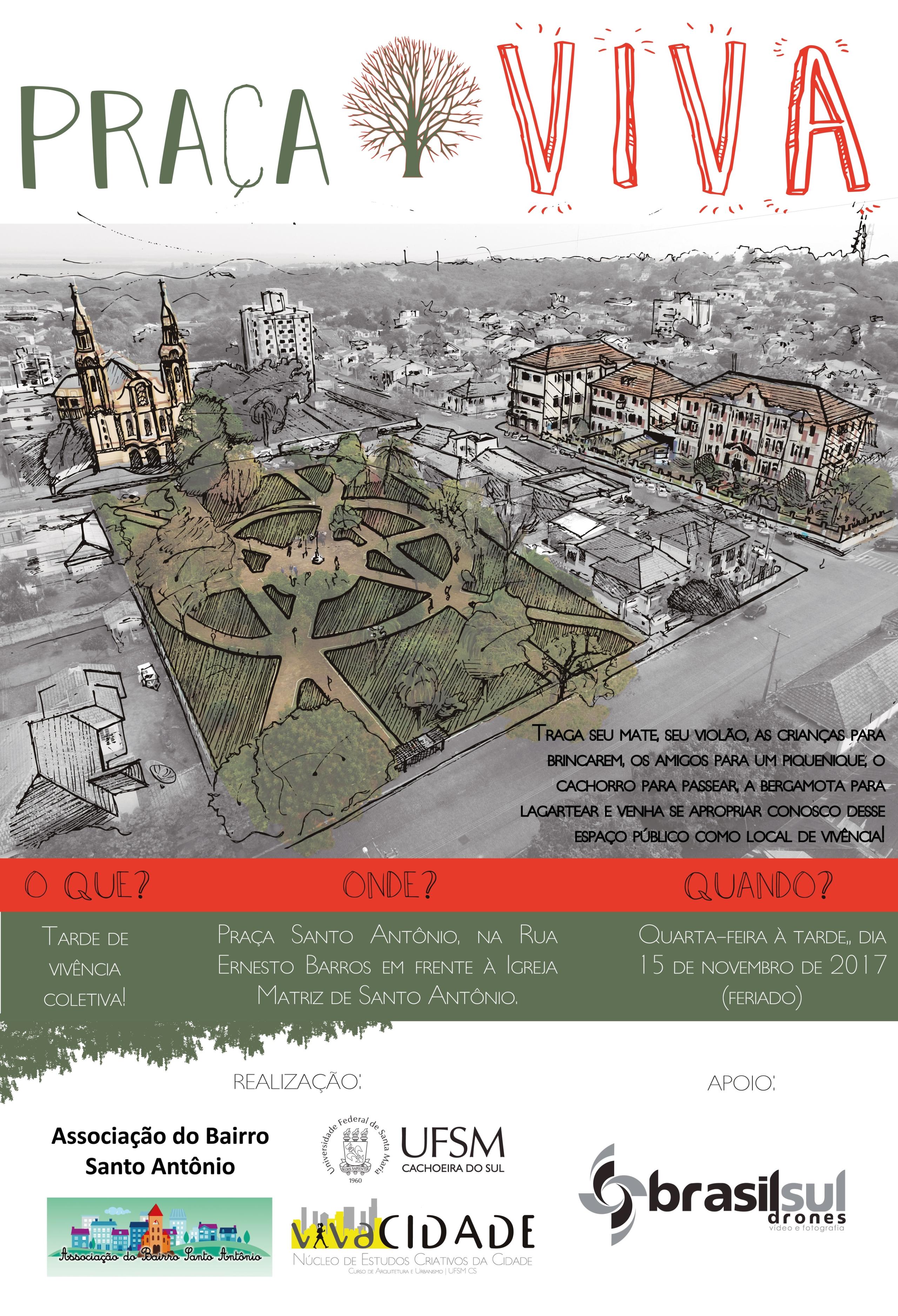 Cartaz Praça Viva
