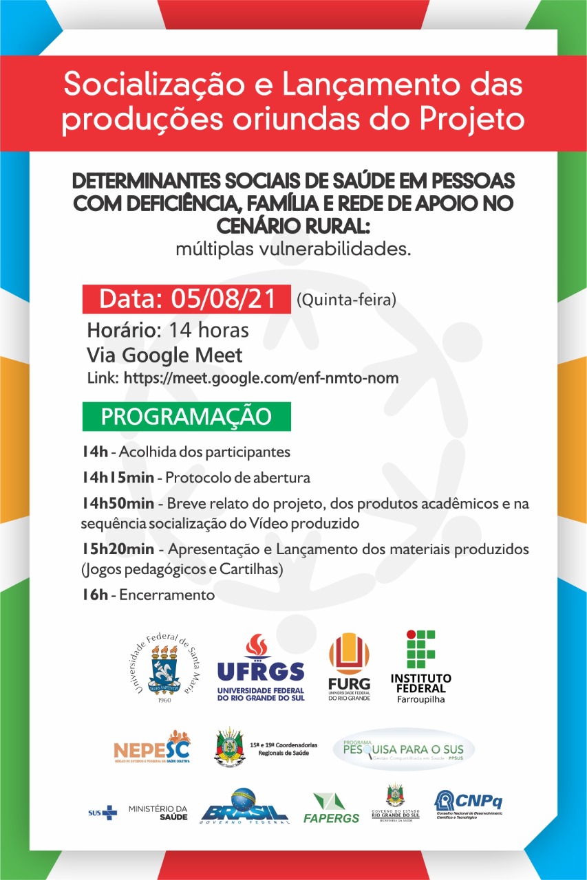 Participe da enquete proposta pelo NEPPI - DSS/UFSC, CRESS/SC e Comitê SUAS/ SC COVID-19 