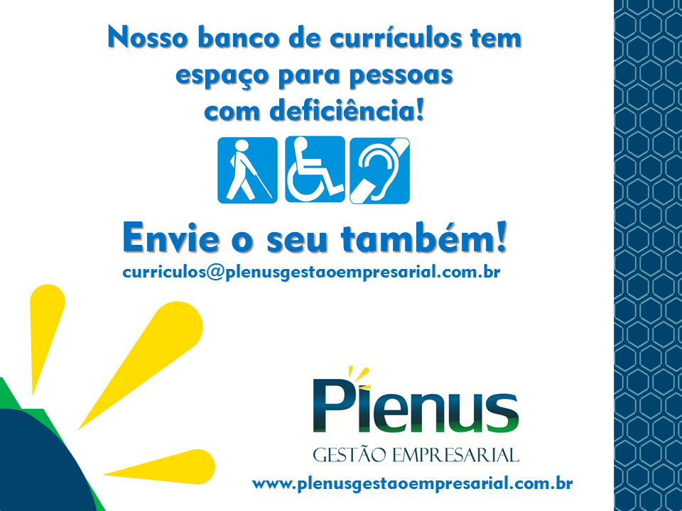 BANCO DE CURRÍCULOS - PCD