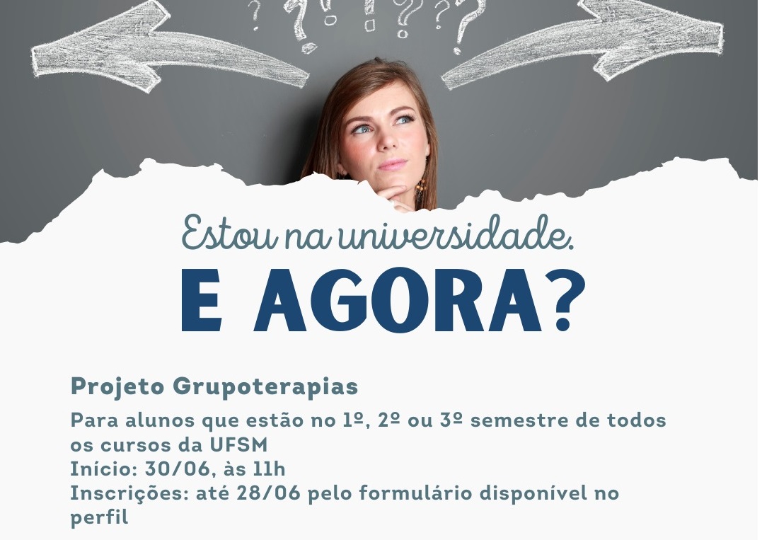 Estou na universidade, e agora?
