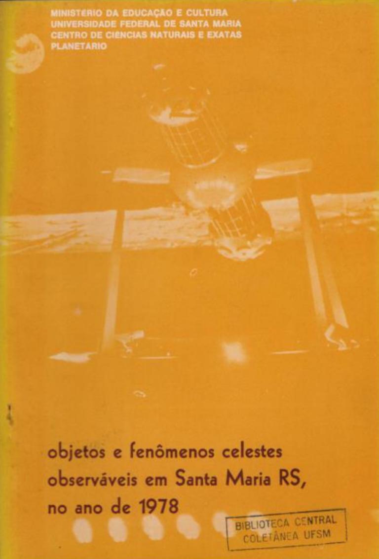 1978 Revista Planetário