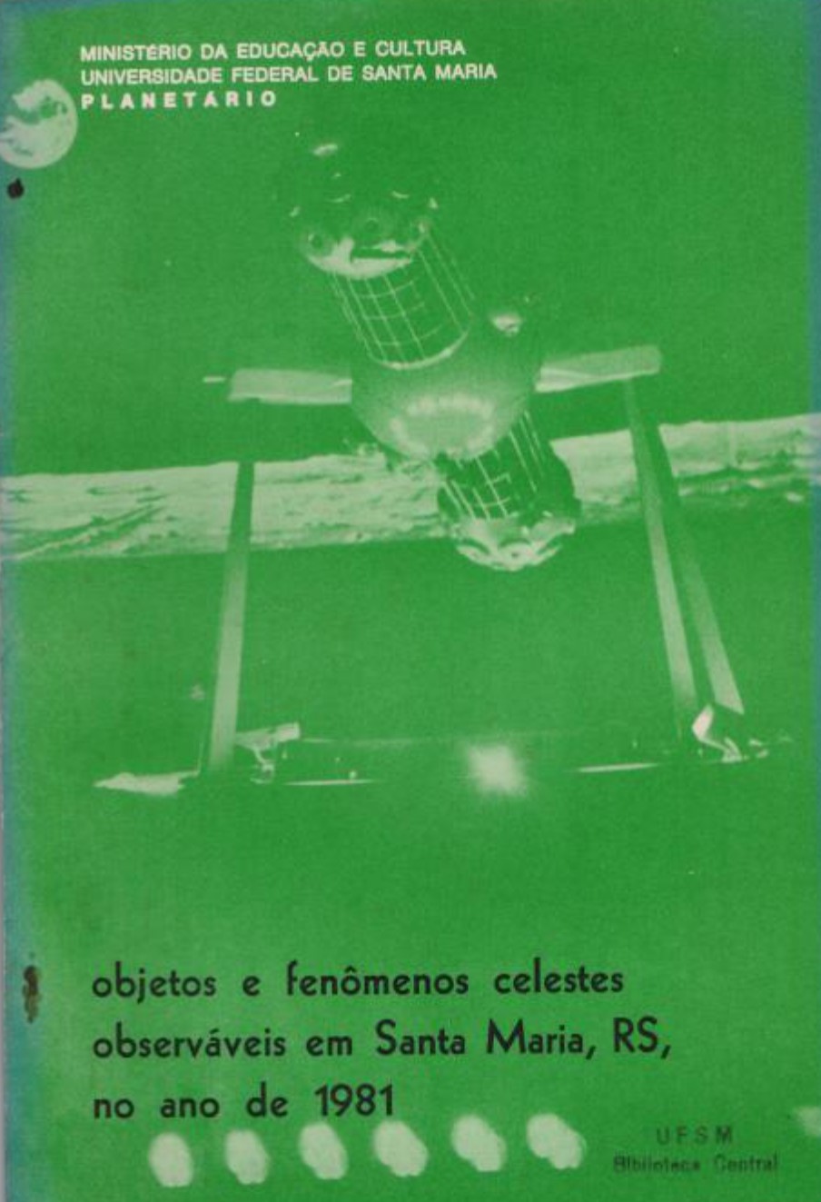 1981 Revista Planetário