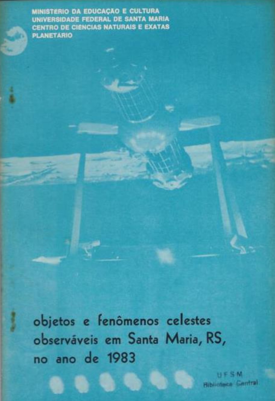 1983 Revista Planetário
