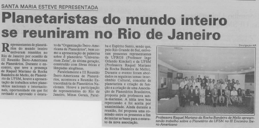 Notícia A Razão p. 9. 01 de dezembro de 1994