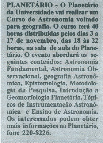 Jornal UFSM p. 10. outubro de 2000.