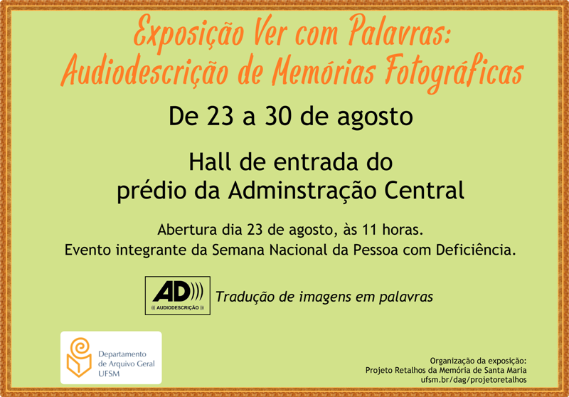 ConviteExposicaoVerComPalavrasUFSM