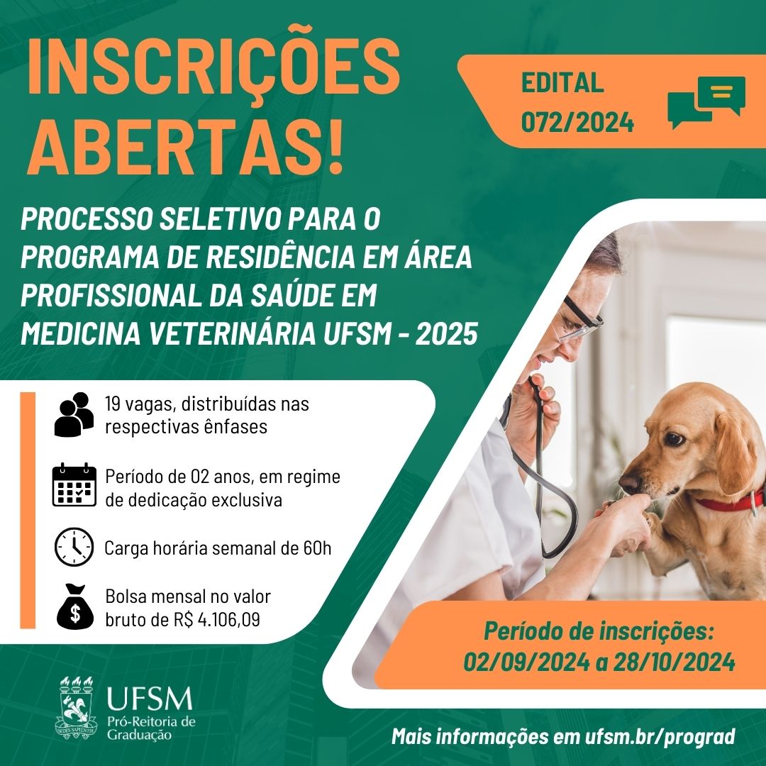 UFSM abre inscrições para Programas de Residência em Medicina ...