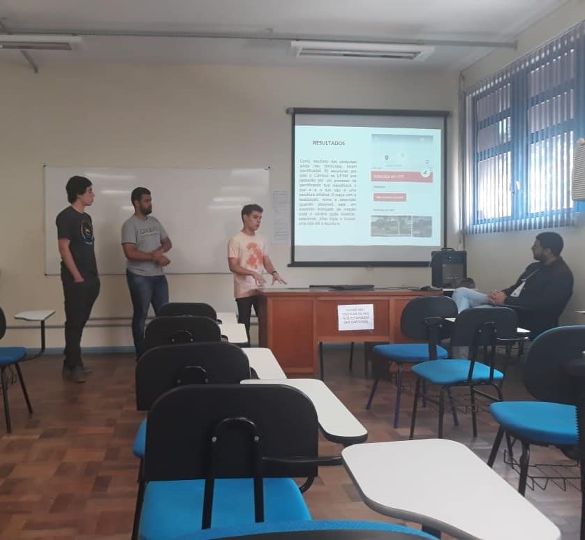 Estudantes do Ensino Médio na JAI 2019