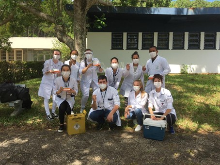 Equipe de vacinação