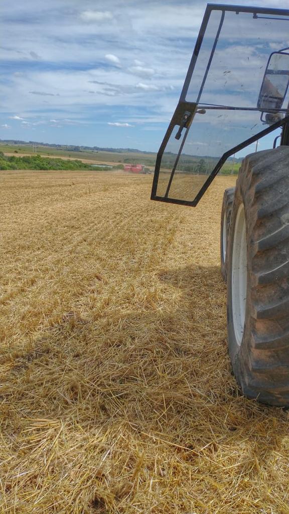 Um dos pilares da agricultura de precisão, as máquinas agrícolas com eletrônica embarcada, em operação.